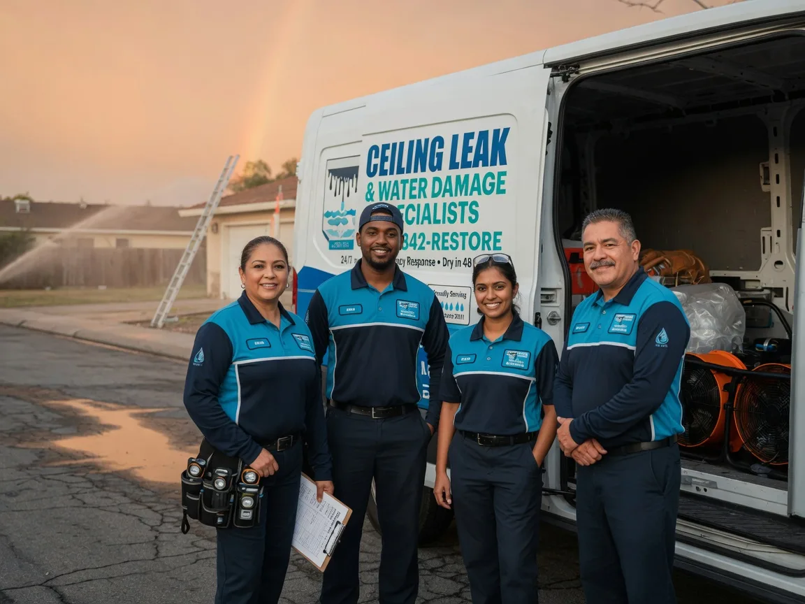 Ceiling Leak Cleanup company in Burkittsville, MD